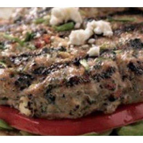 Spinach and Herb Grilled Turkey Burger (4oz)
