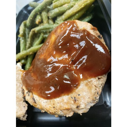 American BBQ Stuffed Turkey Burger (6 oz) - Image 1