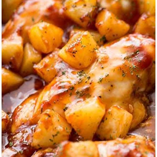 BBQ Pineapple Chicken (4oz)