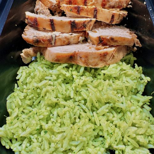 Mexican Honey-Lime Grilled Chicken with Arroz Verde (4oz)