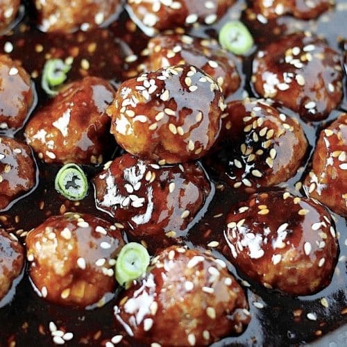 Teriyaki Meatballs (6 oz)