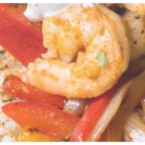 Shrimp Fajita Bowl (4oz)
